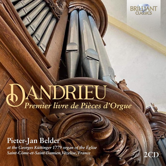 Dandrieu: Premier livre de Pieces d'Orgue (2 CD) - JEAN-FRANCOIS DANDRIEU
