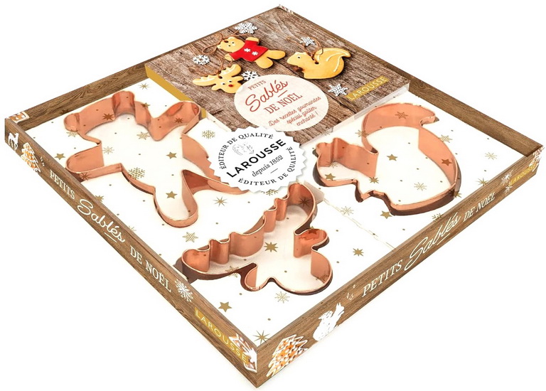 Petits sablés de Noël : des recettes gourmandes spécial goûter enchanté ! Cof. N. éd. - COLLECTIF