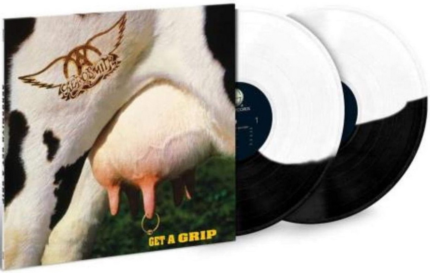 Get A Grip (2 Vinyles - Noir et Blanc) - AEROSMITH