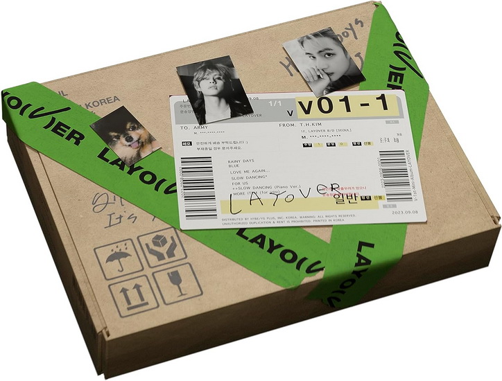 V - 1st Mini Album Layover 1 - V (BTS)