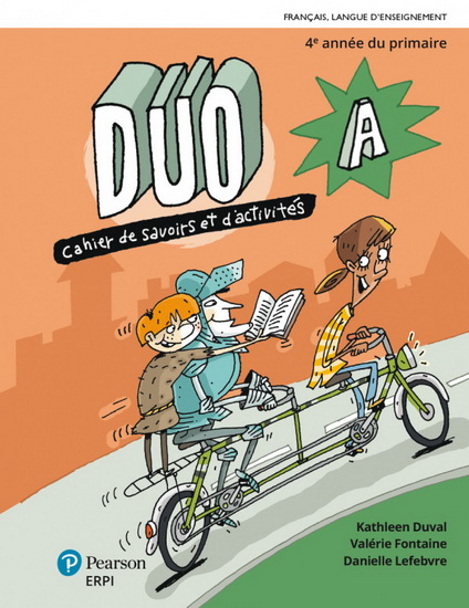 DUO : 4e année : cahiers de savoirs et d'activités A/B + Mon mini carnet et ensemble numérique - élève (12 mois) - COLLECTIF