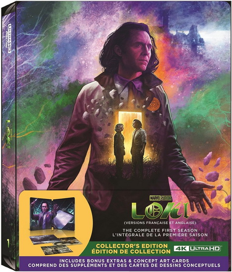 Loki: Saison 1 (Edition de collection)(4K) - TOM WALDRON