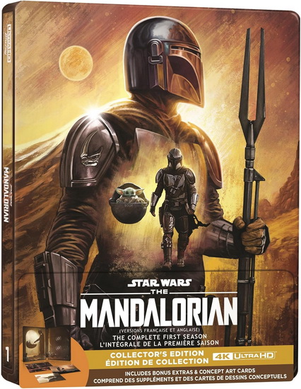 The Mandalorian : Saison 1 (Edition de collection)(4K) - JON FAVREAU