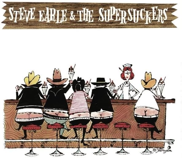 Steve Earle & The Supersuckers (EP)(Vinyle) - STEVE EARLE & THE SUPERSUCKERS