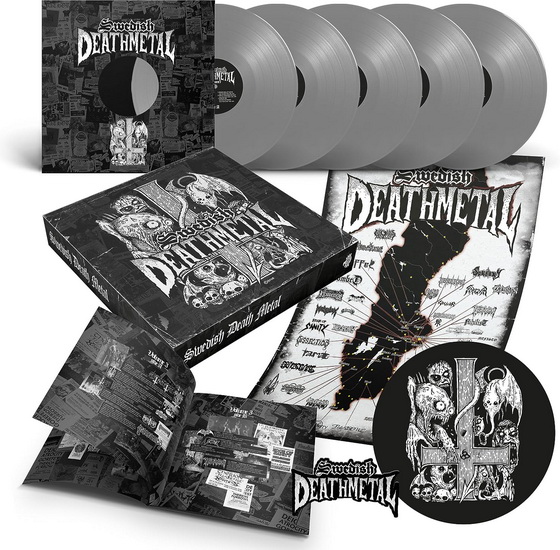 Swedish Death Metal (5 Vinyle - Argent) - COMPILATION