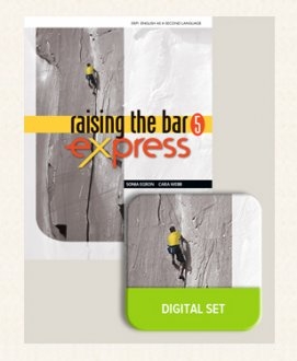 Raising the Bar 5 Express: Secondary 5: Activity Book with Digital Components (12 month) - SONIA EGRON - CARA WEBB