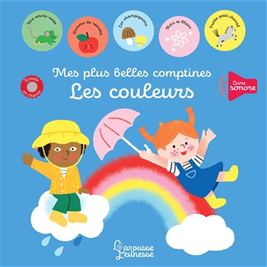 Mes plus belles comptines : les couleurs - MÉLISANDE LUTHRINGER