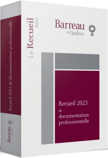 Recueil 2023 de documentation professionnelle - COLLECTIF
