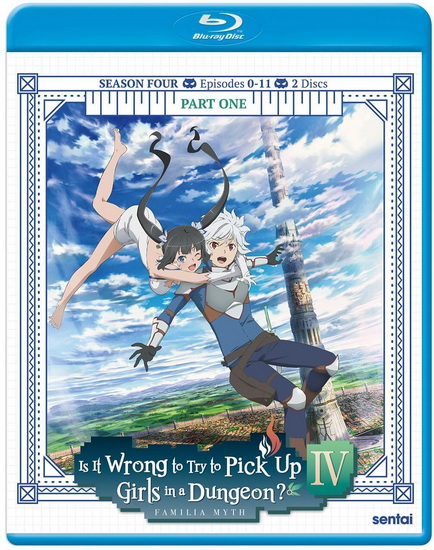 Is it Wrong to Try to Pick Up Girls in a Dungeon? Season IV Part 1 (Blu-ray) - IS IT WRONG TO TRY TO PICK UP GIRLS?