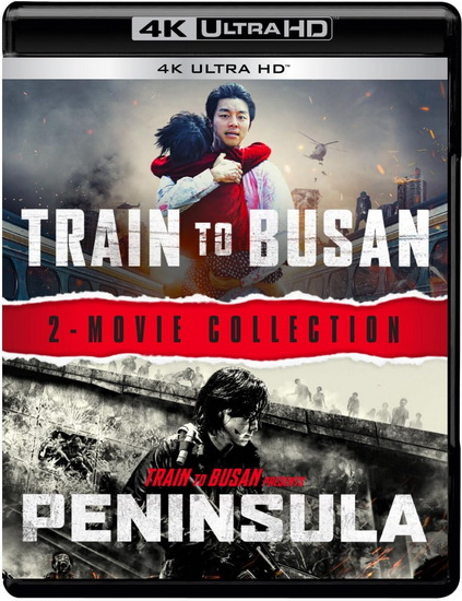 Train to Busan + Train to Busan Presents: Peninsula 2-Movie Collection (4K + Blu-ray) - SANG-HO YEON