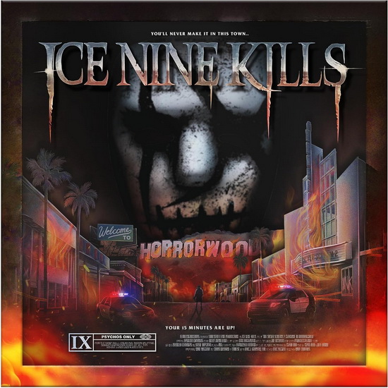 Welcome To Horrorwood: Under Fire (Deluxe)(3 Vinyle - Rouge, Bleu et Blanc) - ICE NINE KILLS