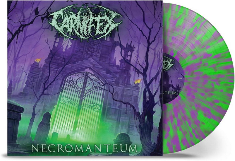 Necromanteum (Vinyle - Vert Néon et Mauve) - CARNIFEX