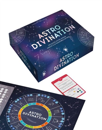 Astro divination : dévoilez votre avenir grâce à la magie des astres Cof. - MARC NEU - FLORINE LE RICHON