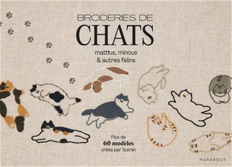 Broderies de chats - COLLECTIF