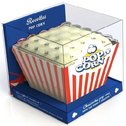 Funny socks : Pop Corn Cof. - COLLECTIF