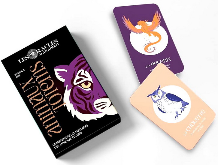 Animaux totems : oracle Cof. - NATHALIE ROS