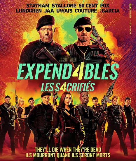 The Expendables 4 (Les Sacrifiés 4) (4K + Blu-ray) - SCOTT WAUGH