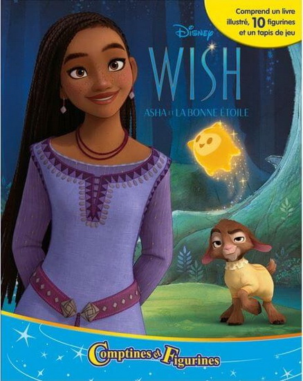 Disney Wish : comptines et figurines - COLLECTIF