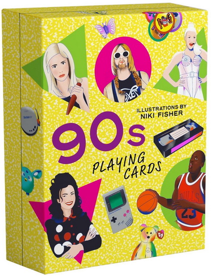 90s Playing Cards: Featuring the Decade&#39;s Most Iconic People, Objects, and Moments - NIKI FISHER
