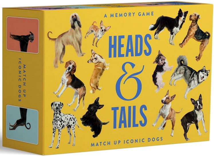 Heads & Tails: Dog Memory Cards: Match Up Iconic Dogs - MARTA ZAFRA