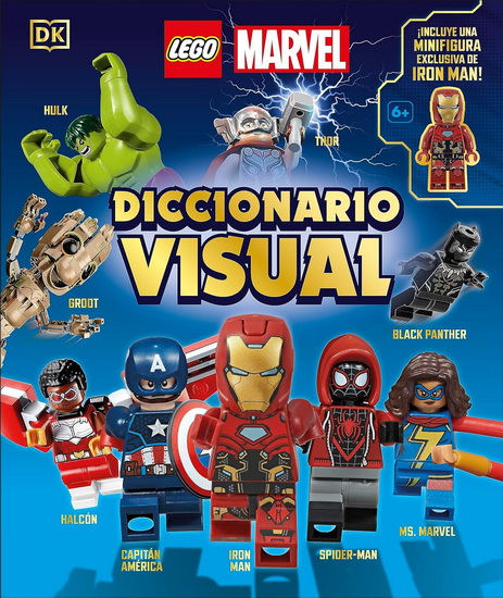 LEGO Marvel: El diccionario visual (Visual Dictionary): Con una minifigura exclusiva de LEGO Marvel - DK