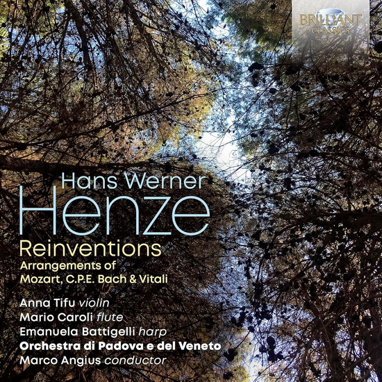 Henze: Reinventions, Arrangements of Mozart, C.P.E. Bach & Vitali - HANS WERNER HENZE