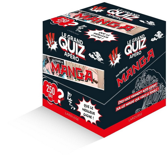 Le Grand Quiz apéro fans de MANGAS