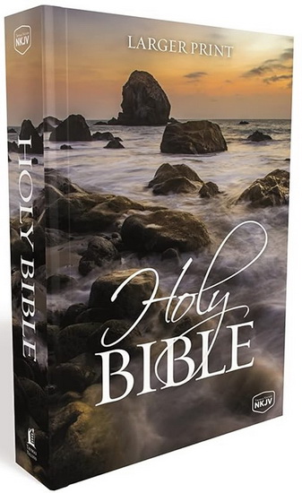 The NKJV, Holy Bible, Larger Print, Paperback: Holy Bible, New King James Version - THOMAS NELSON