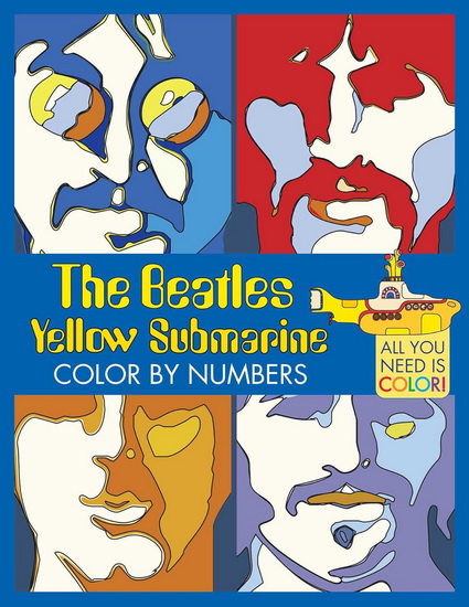 The Beatles Yellow Submarine Color By Numbers - COLLECTIF