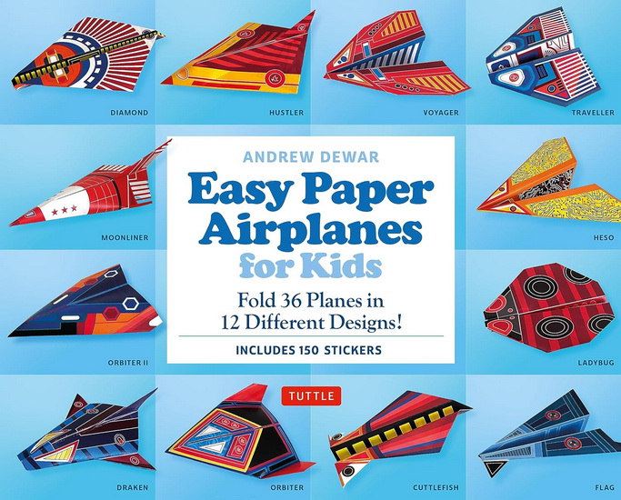 Easy Paper Airplanes for Kids Kit - ANDREW DEWAR