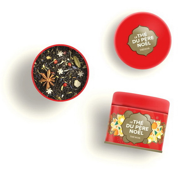 Boîte métal Le thé du Père-Noël 25g