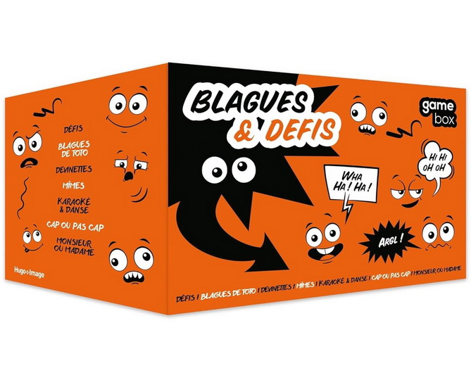 Blagues et défis Cof. - COLLECTIF