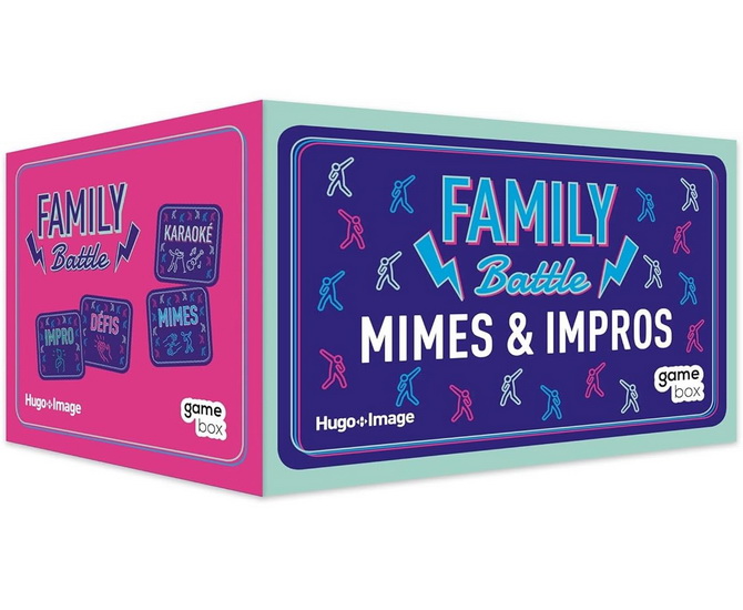 Family battle : mimes et impros - COLLECTIF