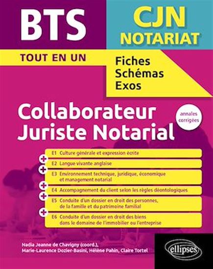 BTS collaborateur juriste notarial - NADIA JEANNE DE CHAVIGNY - DOZIER-BASINI