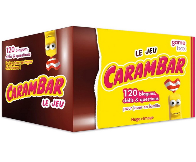 Carambar : le jeu : 120 blagues, défis et questions pour jouer en famille N. éd. - COLLECTIF