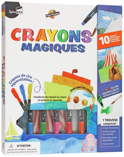 Crayons magiques Cof. - COLLECTIF