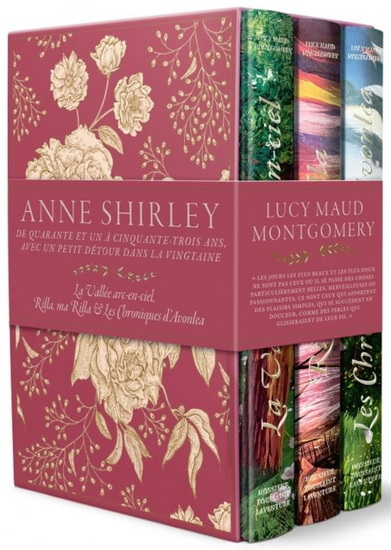 Coffret saga Anne Shirley 7 à 9 : de quarante-et-un à cinquante-trois ans, avec un petit détour par la vingtaine 3 vls. - LUCY MAUD MONTGOMERY