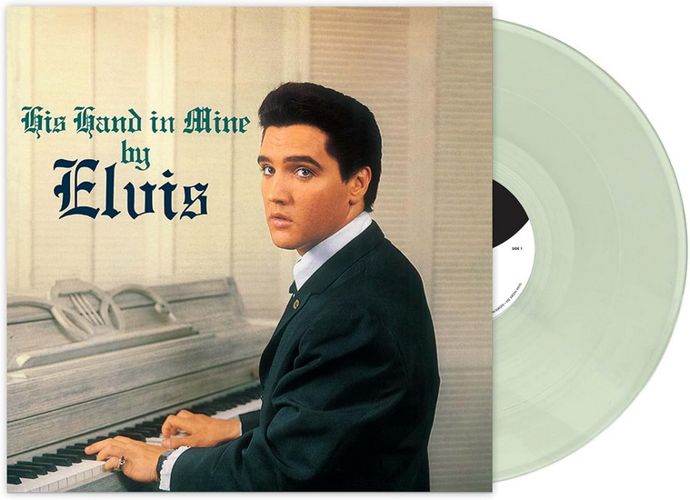 His Hand In Mine (Vinyle - Aqua) - ELVIS PRESLEY