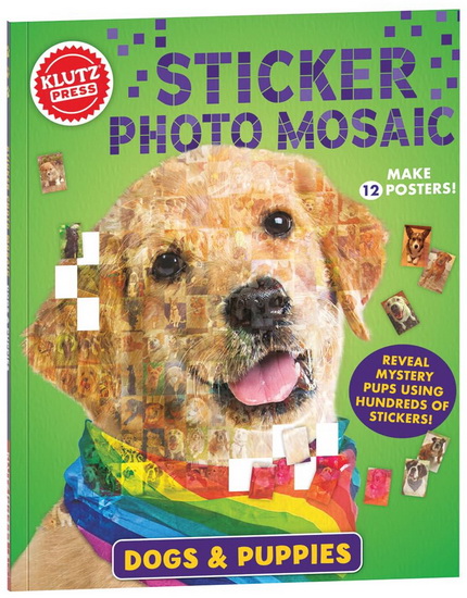 Sticker Photo Mosaic: Dogs & Puppies - COLLECTIF