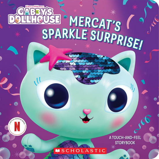 MerCat&#39;s Sparkle Surprise!: A Touch-and-Feel Storybook (Gabby&#39;s Dollhouse) (Media tie-in) - COLLECTIF