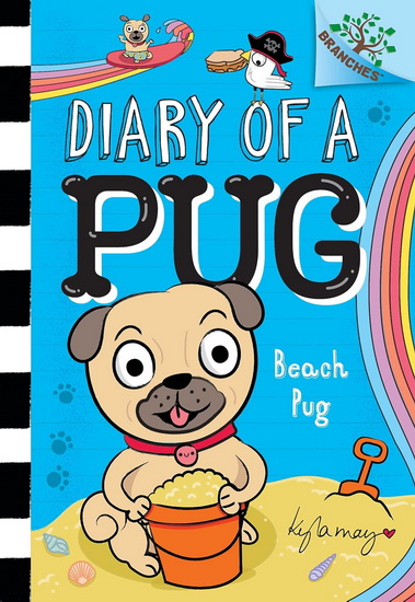 Beach Pug: A Branches Book (Diary of a Pug #10) - KYLA MAY