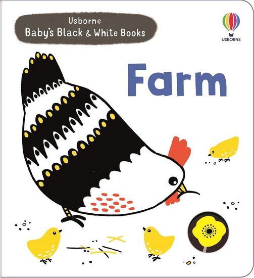 Baby's Black and White Books Farm - MARY CARTWRIGHT