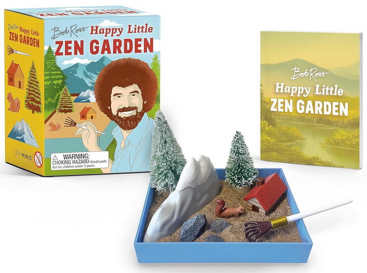Bob Ross Happy Little Zen Garden - ROBB PEARLMAN - BOB ROSS