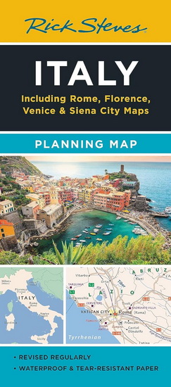Rick Steves Italy Planning Map: Including Rome, Florence, Venice & Siena City Maps - COLLECTIF