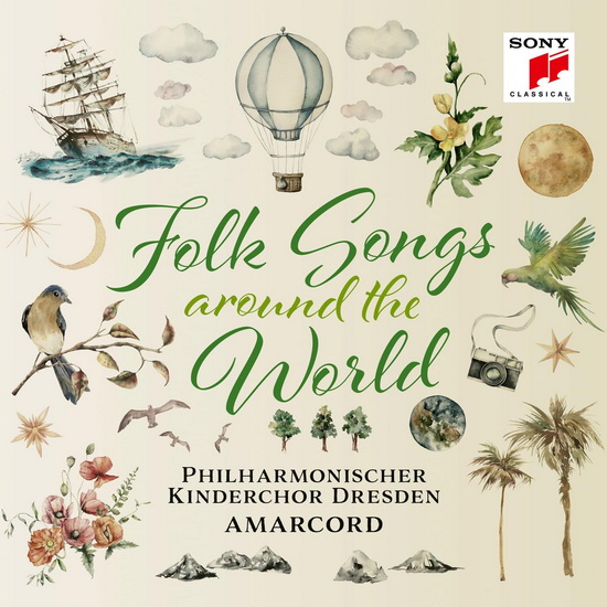Folk Songs - Around The World - COMPILATION CLASSIQUE