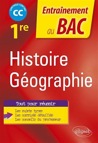 Histoire-Géographie. Première - BRICE RABOT