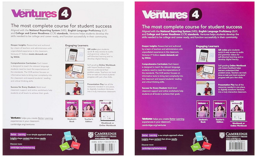 Ventures: Level 4 Value Pack 3rd ed. - COLLECTIF
