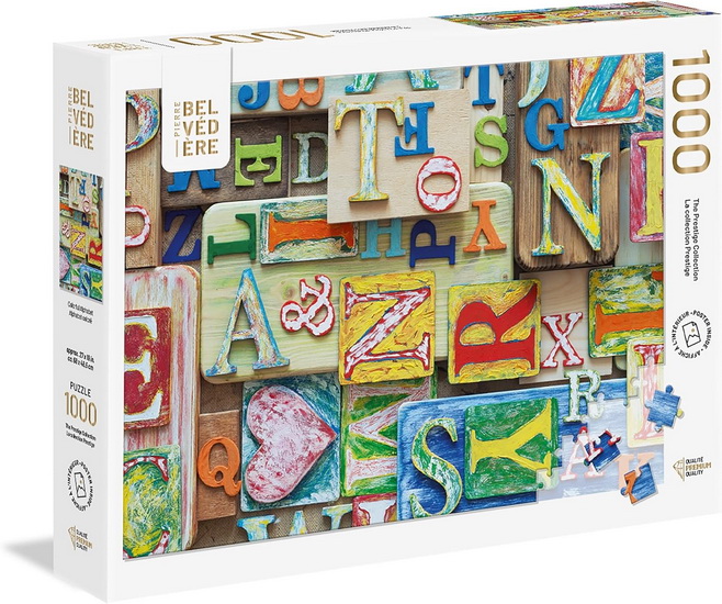 Alphabet coloré 1000 mcx