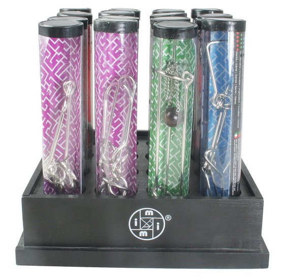 Tube : puzzle en métal