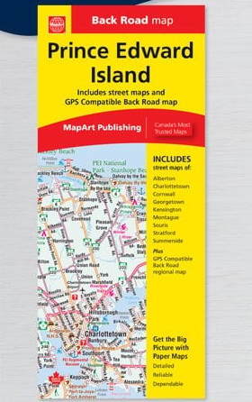 Prince Edward Island Map (PEI) - COLLECTIF